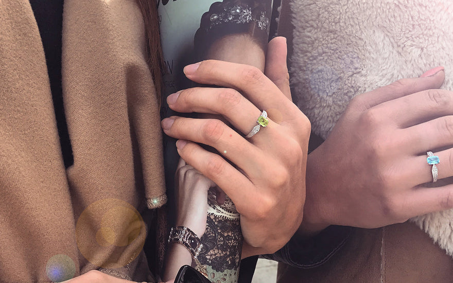 Barevné drahokamy a jejich síla