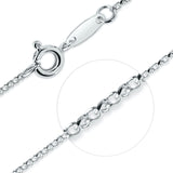 Dětský Řetízek Danfil bílé zlato 585/1000, 36 cm