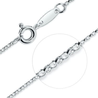 Dětský Řetízek Danfil bílé zlato 585/1000, 36 cm