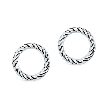 Náušnice Danfil DLE/B4474 (balonek) bílé zlato 585/1000 s bez kameneem povrch lesk