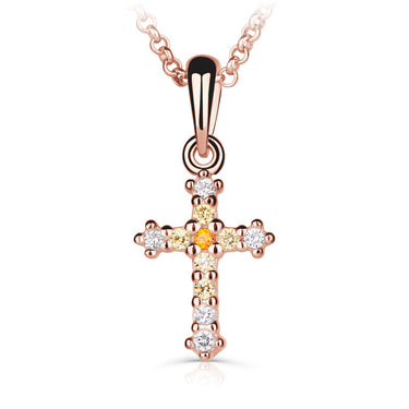 Přívěšek pro maminku Danfil křízek C5078 z růžového zlata