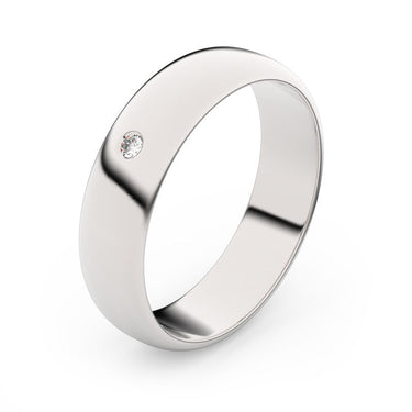 Zlatý snubní prsten FMR 2E50 z bílého zlata, S2