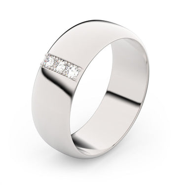 Zlatý snubní prsten FMR 3B65 z bílého zlata, S18