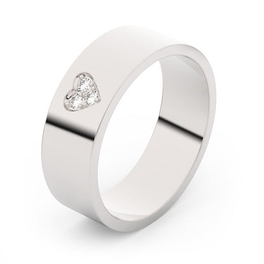 Zlatý snubní prsten FMR 1G60 z bílého zlata, S19