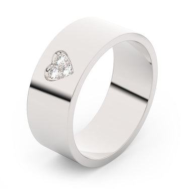 Zlatý snubní prsten FMR 1G70 z bílého zlata, S19