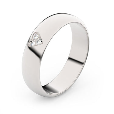 Zlatý snubní prsten FMR 2E50 z bílého zlata, S19