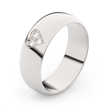 Zlatý snubní prsten FMR 3A60 z bílého zlata, S19