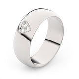 Zlatý snubní prsten FMR 3B65 z bílého zlata, S19