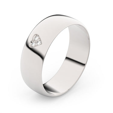 Zlatý snubní prsten FMR 9A60 z bílého zlata, S19