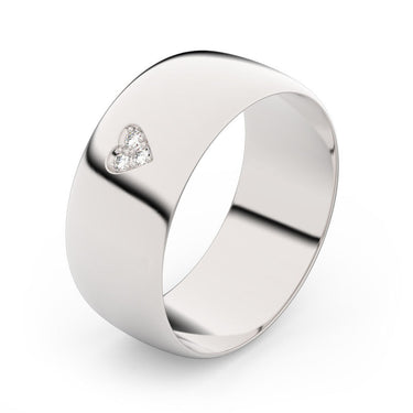 Zlatý snubní prsten FMR 9B80 z bílého zlata, S19