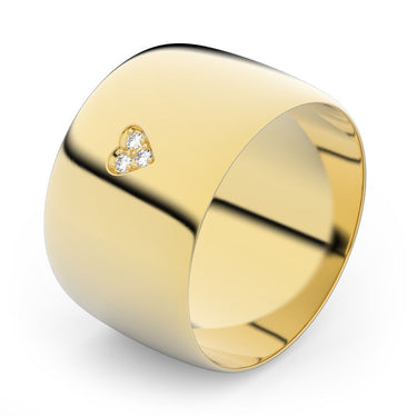 Zlatý snubní prsten FMR 9C110 ze žlutého zlata, S19