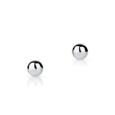 Náušnice Danfil 3819 bílé zlato, průměr 3mm