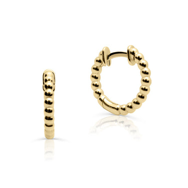 Zlaté dámské náušnice DLE 5074, žluté zlato