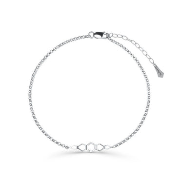 Zlatý dámský náramek DLB 5831 z bílého zlata