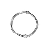 Zlatý náramek DF 5752 bílé zlato, s brilianty