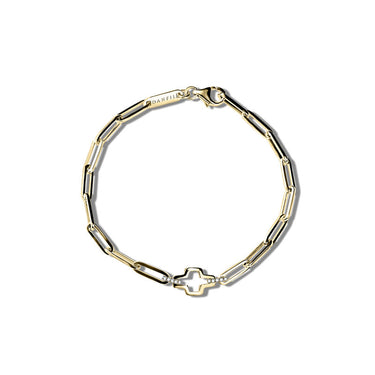 Zlatý náramek DF 5752 žluté zlato, s brilianty