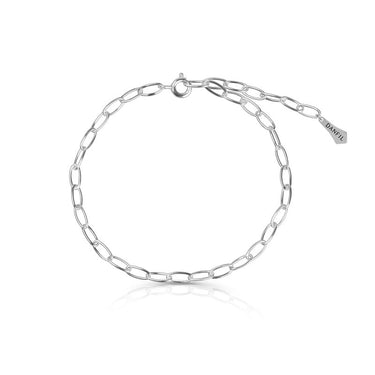 Řetízkový náramek B 012, bílé zlato