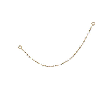 Piercingový řetízek DF 6074 ze žlutého zlata