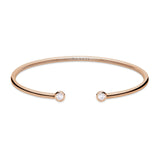 Zlatý náramek DF 5799 z růžového zlata, s brilianty, velikost L