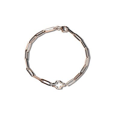 Zlatý náramek DF 5752 růžové zlato, s brilianty