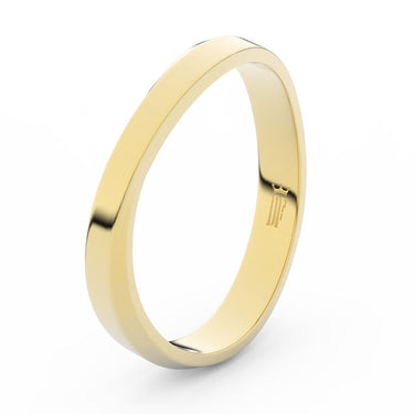 Prsten Danfil DLR3018 žluté zlato 585/1000 bez kamene povrch lesk