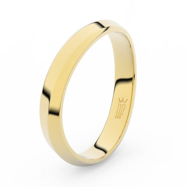 Prsten Danfil DLR3024 žluté zlato 585/1000 bez kamene povrch lesk