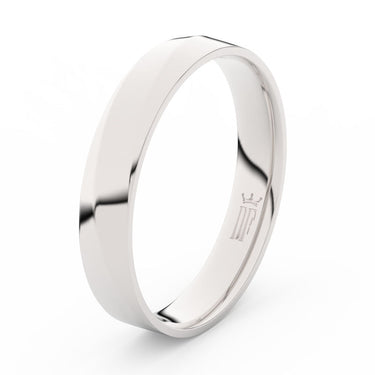 Prsten Danfil DLR3026 bílé zlato 585/1000 bez kamene povrch lesk