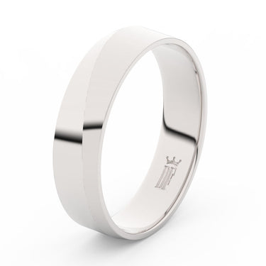 Prsten Danfil DLR3035 bílé zlato 585/1000 bez kamene povrch lesk