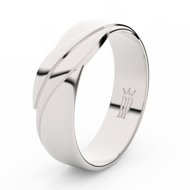 Prsten Danfil DLR3040 bílé zlato 585/1000 bez kamene povrch lesk