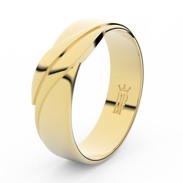 Prsten Danfil DLR3040 žluté zlato 585/1000 bez kamene povrch lesk