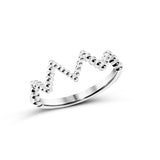 Zlatý dámský prsten DLR 4999 z bílého zlata