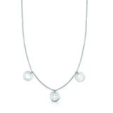 Zlatý náhrdelník Danfil DLP 5113 bílé zlato