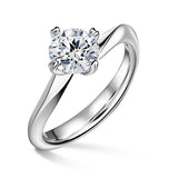 Freya | Zásnubní prsten se středovým diamantem 1.310ct, bílé zlato