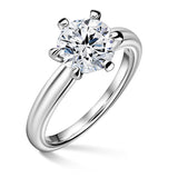 Florence | Zásnubný prsteň so stredovým diamantom 1.900ct, biele zlato