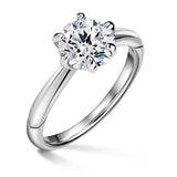 Minerva | Zásnubní prsten se středovým diamantem 1.310ct, bílé zlato