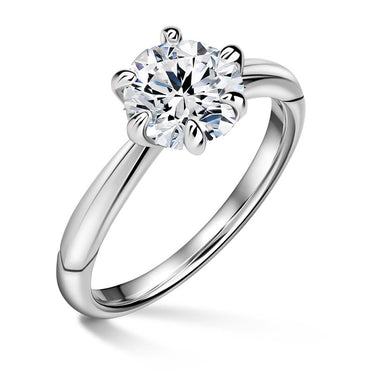 Minerva | Zásnubní prsten se středovým diamantem 1.310ct, bílé zlato