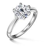 Minerva | Zásnubný prsteň so stredovým diamantom 1.900ct, biele zlato