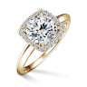 Odette | Zásnubný prsteň so stredovým diamantom 1.900ct, žlté zlato, s diamantmi