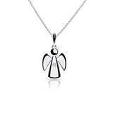 Zlatý přívěsek DF 5532, bílé zlato, s briliantem