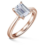 Arlene | Zásnubný prsteň so stredovým diamantom 1.8ct, ružové zlato