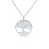 Zlatý dámský přívěsek DLP L027, bílé zlato