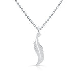 Zlatý dámský přívěsek DF L029, bílé zlato