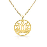 Zlatý dámský přívěsek DLP L024, žluté zlato