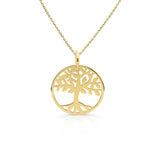 Zlatý dámský přívěsek DLP L027, žluté zlato