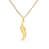 Zlatý dámský přívěsek DF L029, žluté zlato