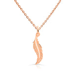 Zlatý dámský přívěsek DF L029, růžové zlato