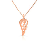 Zlatý dámský přívěsek DLP L028, ružové zlato