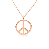 Zlatý dámký přívěsek DLP L032, růžové zlato