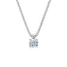 Zlatý náhrdelník DF 5476 z bílého zlata s diamantem o váze 0.72 ct