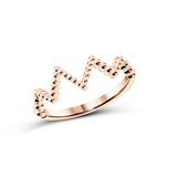 Zlatý dámský prsten DLR 4999 z růžového zlata